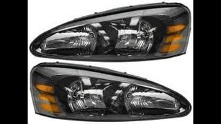 0408 Pontiac Grand Prix  Replace Head Lamp Bulbs [upl. by Elleryt]