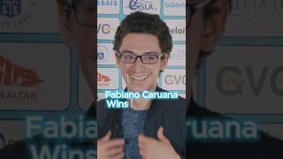 Fabiano Caruana Wins The US Chess Championship chess fabianocaruana chesstok uschampionship [upl. by Ahsinik405]