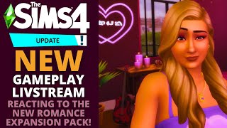 🔴REACTING TO THE SIMS 4 LOVESTRUCK GAMEPLAY DEVELOPER LIVESTREAM LIVE [upl. by Allenotna]