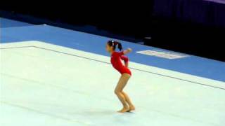 Singapore 2010 Youth Olympics  Tan Sixin China  Qualification  Floor [upl. by Niwrud]