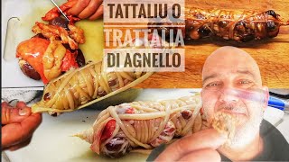 Tattaliu  Trattaliu Ricetta di Sardegna  Coratella di Agnello Avvolta nel suo Intestino [upl. by Mina]