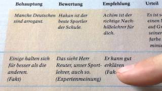 Argumentationsstruktur analysieren  Anleitung und Erklärung [upl. by Yrrah]