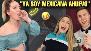 NOVIAS GRINGAS que se CREEN MEXICANAS 😂🇲🇽 EL DESMADRE MEXICANO MI MUJER SE SIENTE MEXICANA [upl. by Marney]