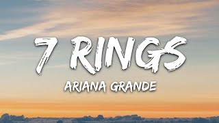 Ariana Grande  7 rings Lyrics [upl. by Gotcher]