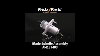 Get OEM Quality with Blade Spindle Assembly AM137483 for John Deere Models [upl. by Akimahs]