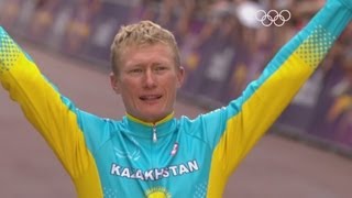 Vinokurov Gold  Mens Road Race  London 2012 Olympics [upl. by Zosema640]