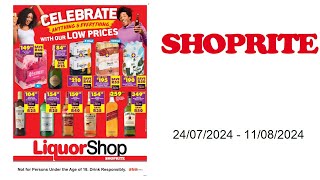 Shoprite specials ZA  24072024  11082024 [upl. by Robby]