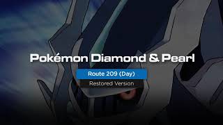 Route 209 Day Resampled  Pokémon Diamond and Pearl Music [upl. by Darian]