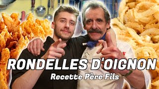 LES RONDELLES DOIGNON  OIGNON FRIT  Une version au Air Fryer et une version classique [upl. by Gertrude]