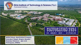 BITS Pilani Hyderabad Campus Convocation 2024 [upl. by Letreece]