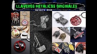 LLAVEROS ORIGINALES METALICOS [upl. by Bron]