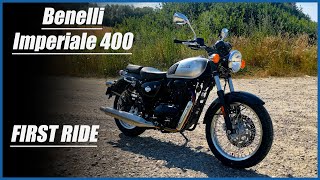 Benelli Imperiale 400  First Ride [upl. by Eileme]