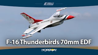 Eflite F16 Thunderbirds 70mm EDF Updated and Upgraded for 2023 [upl. by Alexine]