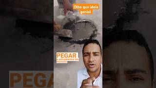 Como fazer reparo em porcelanato fofo por baixo dicas construção foryou construcaocivil [upl. by Nima]