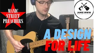 Manic Street Preachers A Design For Life Guitar Lesson [upl. by Aerona773]