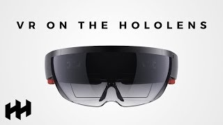 Is VR Possible On The HoloLens [upl. by Atirrehs]