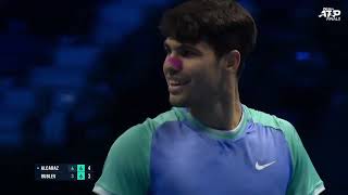 2024 Nitto ATP Finals Alcaraz vs Rublev Highlights [upl. by Faustena673]