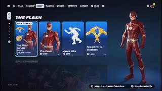 Fortnite item shop THE FLASH SKIN IS BACK December 8th 2024 [upl. by Ellata764]