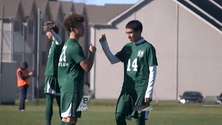 Boylan soccer captures regional title over Burlington Central [upl. by Esaertal239]