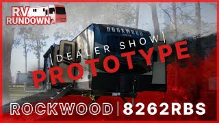 2022 Prototype Rockwood Signature 8262RBS New Forest River Lite Camper Floorplan  RV Rundown [upl. by Baelbeer]