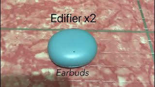 Unboxing Edifier X2 Earbuds [upl. by Aicilaana]