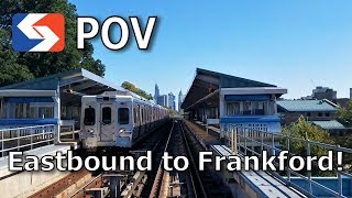 SEPTA POV MarketFrankford Line Eastbound [upl. by Elijah]