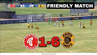 RESULTS • Kaizer Chiefs vs Cape Town Spurs 61 All Goals of Chivaviro Saile amp Mmodi [upl. by Lear]