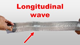 What is a LONGITUDINAL wave Shorts [upl. by Kittie]