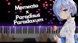 Memento ft Paradisus Paradoxum  ReZero Season 2 Ending by Nonoc Piano [upl. by Karee]