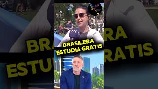 quotEN BRASIL ES MUY DIFÍCIL ENTRAR A LA UNIVERSIDADquot argentina casta milei universidades [upl. by Abie]