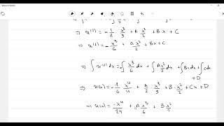 1d Biharmonic equation example [upl. by Terag]