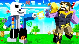 INFINITY SANS vs THANOS in INSANE CRAFT [upl. by Annoif]