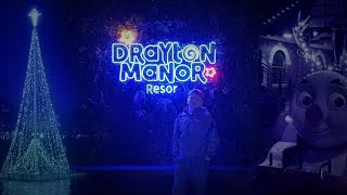 Drayton Manor Christmas Wonderland Vlog December 2023 [upl. by Edy]