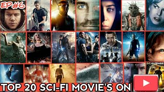 Top 20 Great SciFi Movies available on Youtube in Hindi  Best Science Fiction Movies in Hindi [upl. by Tenay]