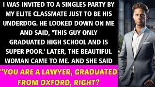 quotHow Being Mocked About My Status Led to a Stranger Recognizing Me as the OxfordGraduated Lawyerquot [upl. by Gausman]