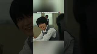 Schools popular boy sits near her 😲🥰 jdrama japanese kiminitodoke shorts [upl. by Boorer192]