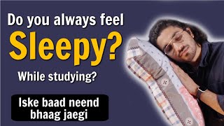 How to overcome sleep while studying  Study tips for students [upl. by Eded698]