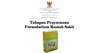 Tahapan Penyusunan Formularium Obat Rumah Sakit [upl. by Evaleen]