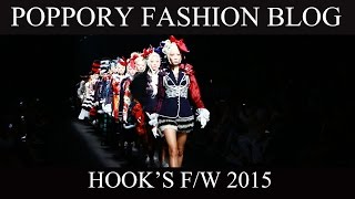 HOOKS FALLWINTER 2015 ELLE FASHION WEEK 2015 VDO BY POPPORY [upl. by Sinoda]