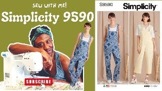 Sew With Me Simplicity 9590 [upl. by Notsirk]