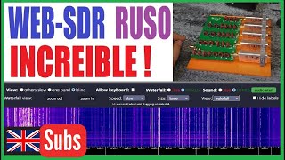 📡 WEBSDR Ruso 📡 Increible  Excelente Proyecto de Radio [upl. by Nollid]