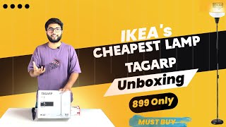 Best Budget IKEA Lamp Under 1000 Rs  TAGARP Review amp Unboxing [upl. by Nawj]