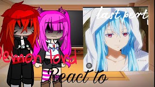 Demon lord react to Rimuru Last Part [upl. by Estevan]