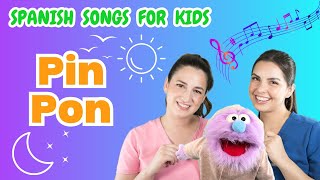 Spanish Songs and Nursery Rhymes for Kids  Pin Pon  Canciones Infantiles [upl. by Eceerehs8]