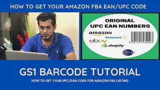 🟡GS1 UK Barcode  How To Get Your UPC EAN Code for Amazon eBay Listing Step By Step Guide 2022 [upl. by Remos]