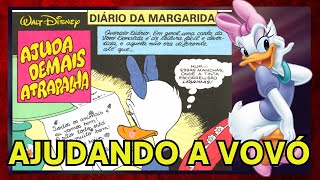 HQ AJUDA DEMAIS ATRAPALHA MARGARIDA – Revista “ALBUNS DISNEY” edição 07 1991 [upl. by Ydak]