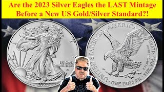 ALERT Silver Riggers Flirt w Moving AveragesUS Mint Prepares to STOP Selling Eagles Bix Weir [upl. by Nonad]