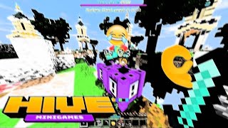 Hive Skywars Funny Moments [upl. by Eneleh]