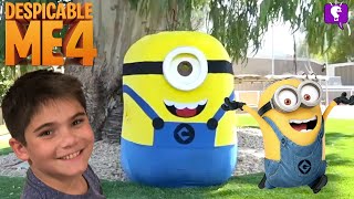 Despicable ME 4 MINIONS Super Surprise Toys on HobbyKidsTV [upl. by Arten]