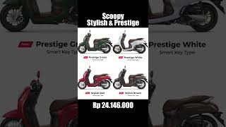 Harga Terbaru Honda Scoopy dan Genio 2023 [upl. by Nnylekoorb]